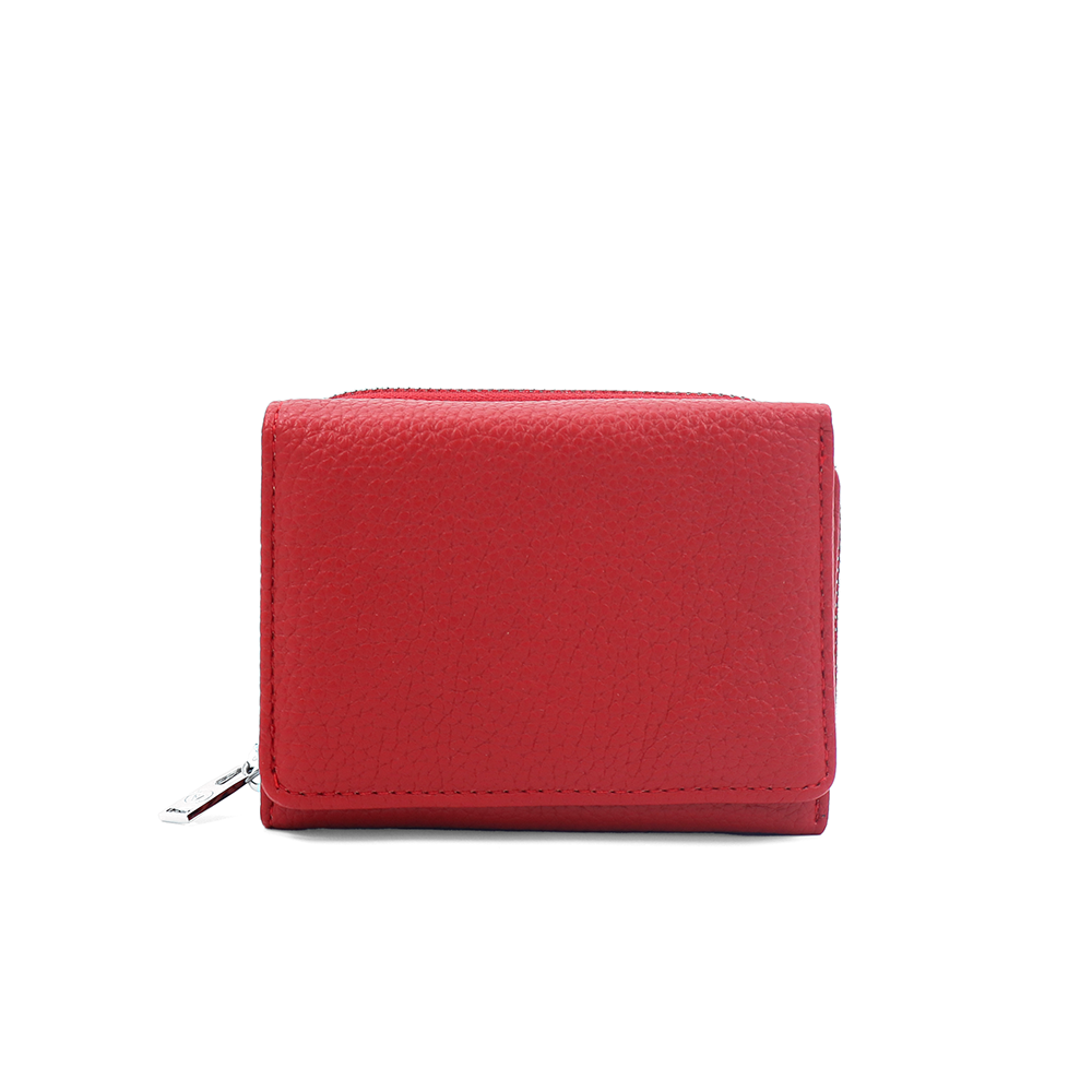 Kompakt női pénztárca – piros