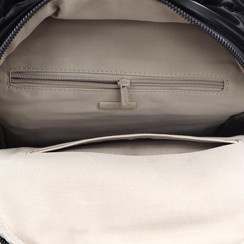 David Jones – Női vászon hátizsák macival – fekete