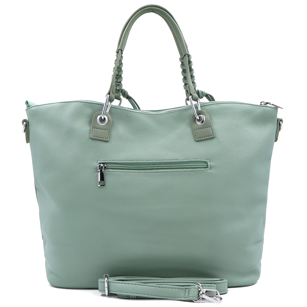 Nagy női táska – zöld