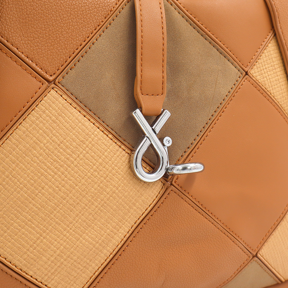 Nagy női táska – téglabarna