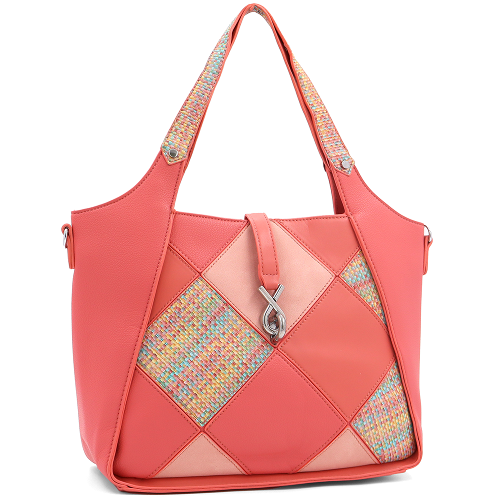 Nagy női táska – rózsaszín