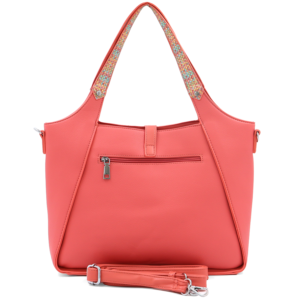 Nagy női táska – rózsaszín