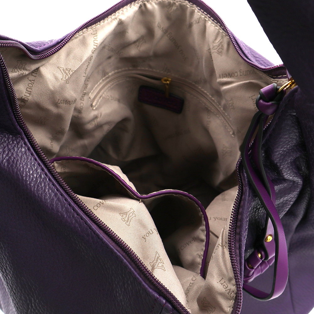 Nagy női táska típusú táska – lila