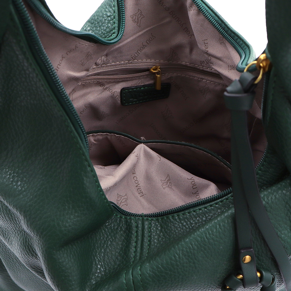 Nagy női táska típusú táska – zöld