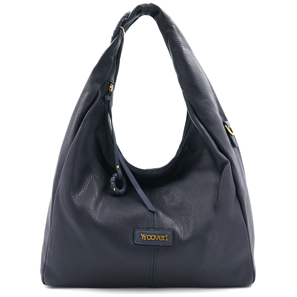 Nagy női táska típusú táska – sötétkék