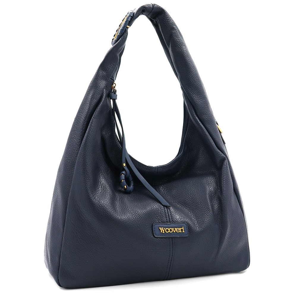 Nagy női táska típusú táska – sötétkék