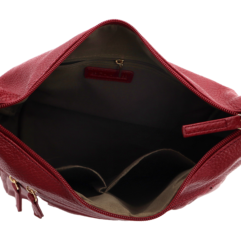 Női válltáska – piros