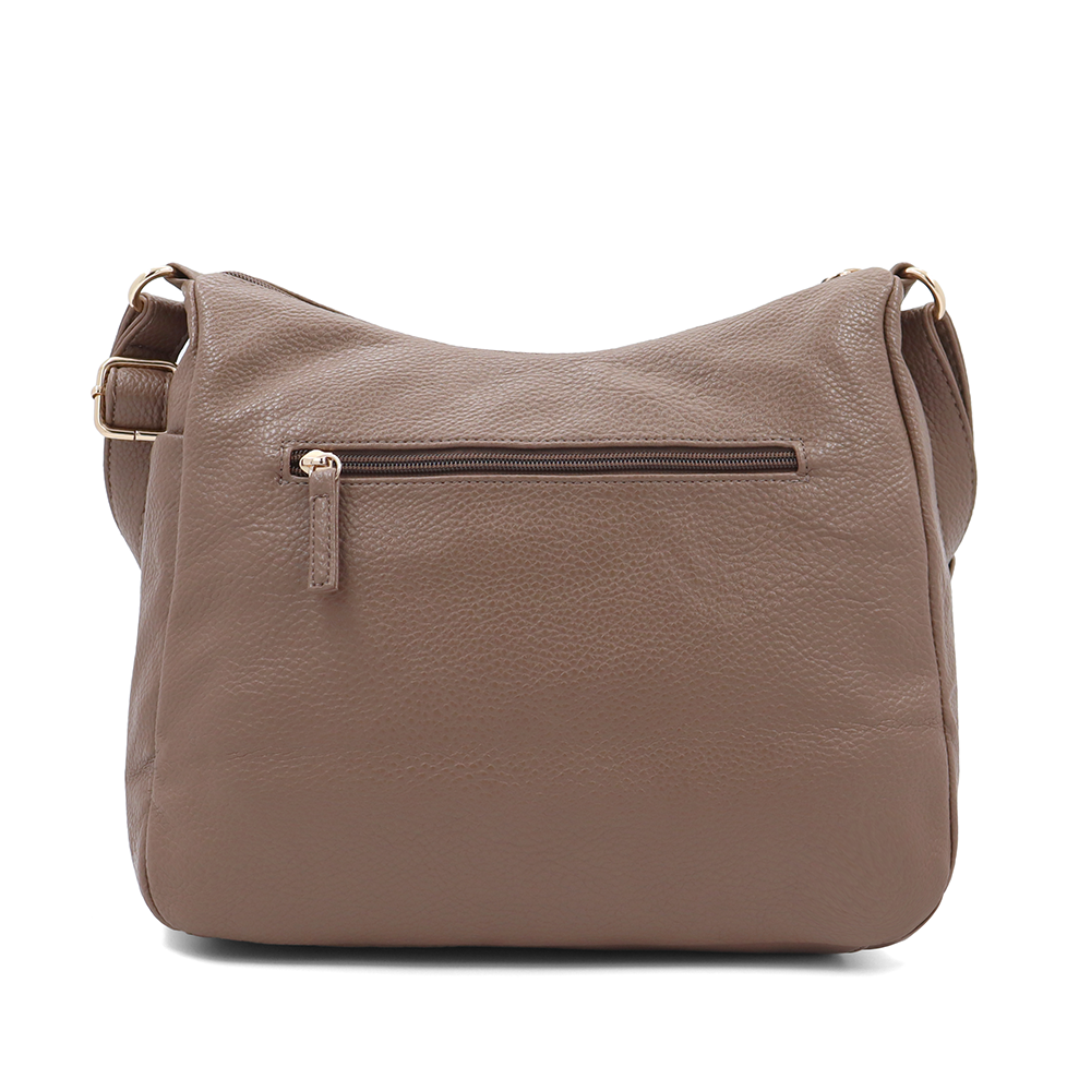 Női válltáska – világosbarna