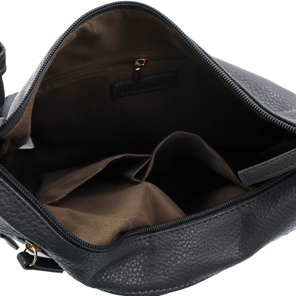 Női válltáska – szürke