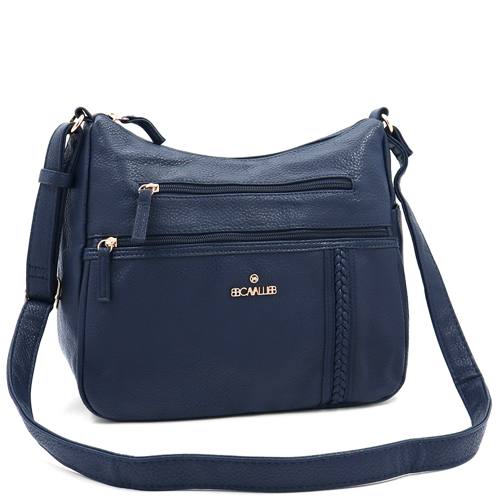 Női válltáska – sötétkék