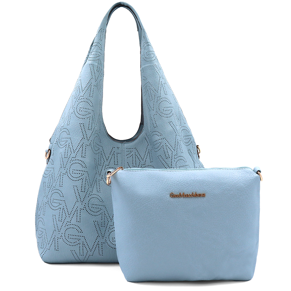 SZETT – Női táska típusú táska + válltáska – kék