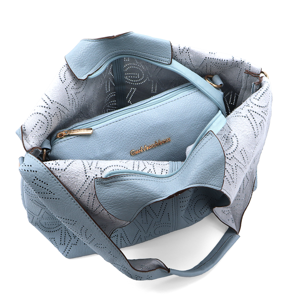 SZETT – Női táska típusú táska + válltáska – kék