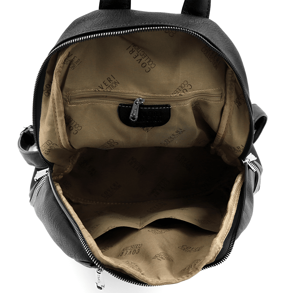 Nagy női hátizsák Margo - fekete