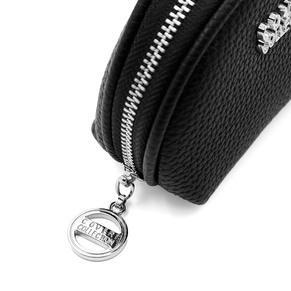 Praktikus és stílusos pénztárca - fekete