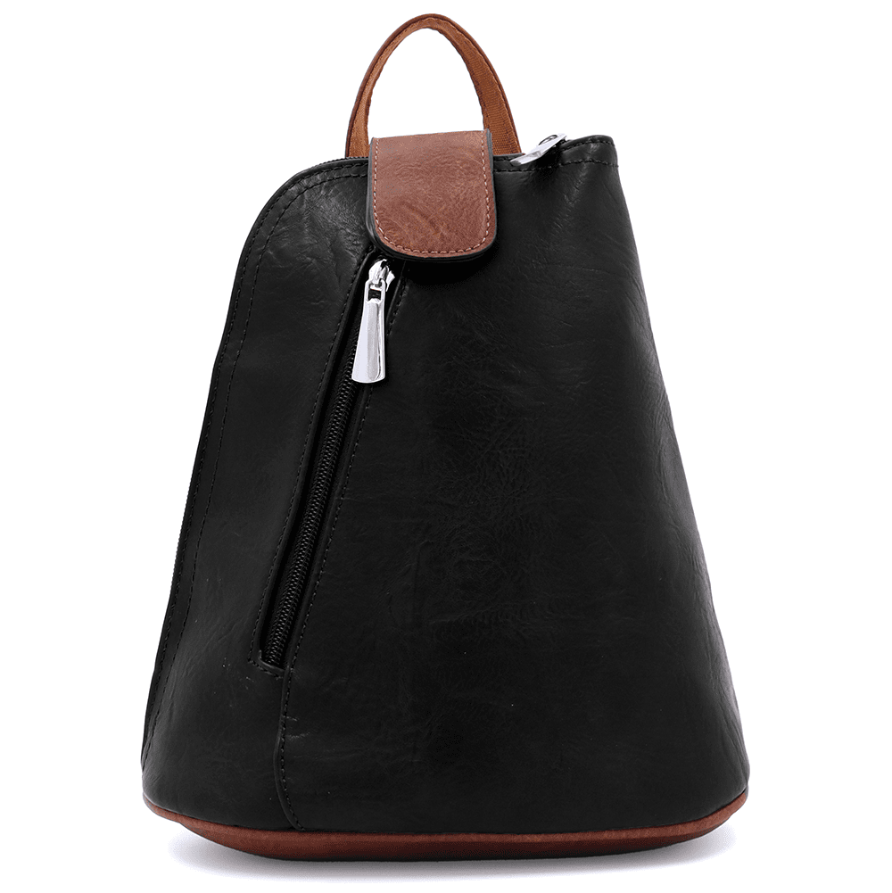 2 az 1-ben - Női hátizsák és táska Violeta - fekete