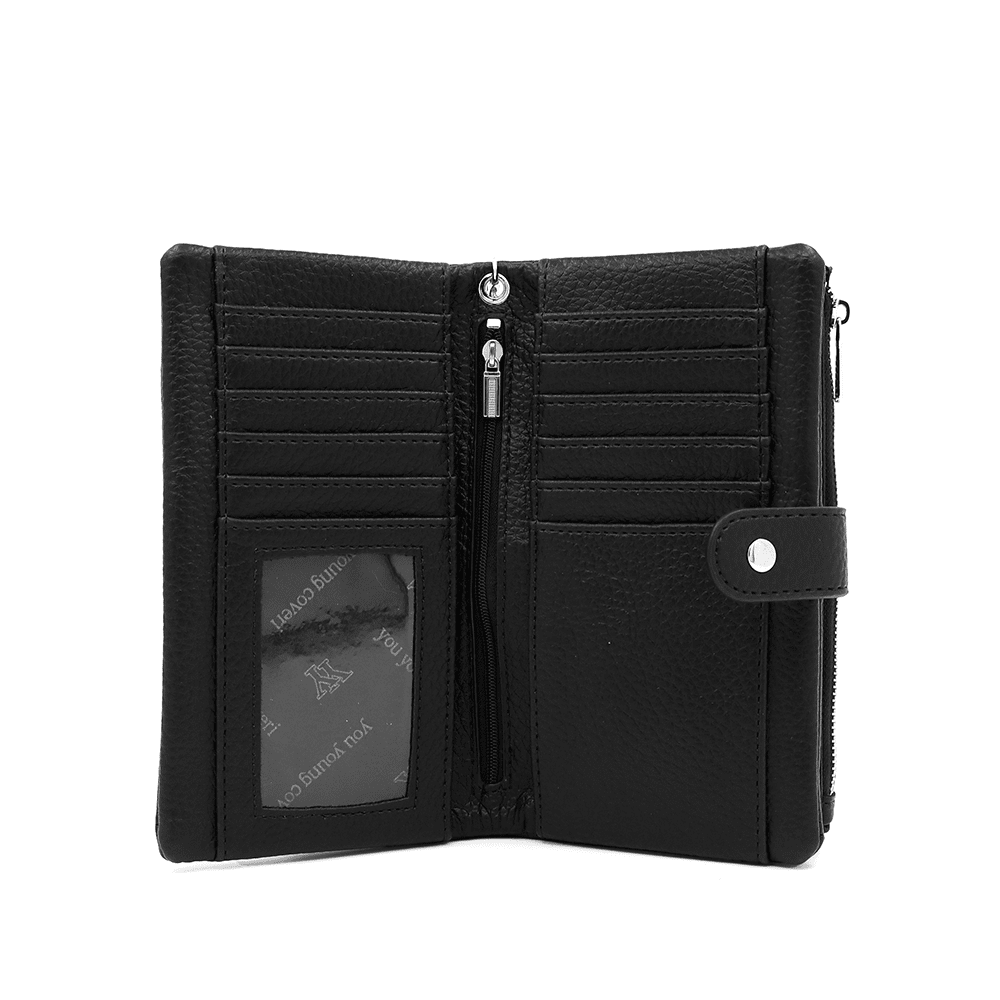 Kézitáska fogantyúval  - fekete