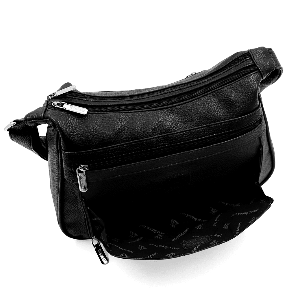 Nagy női válltáska Dalia - fekete