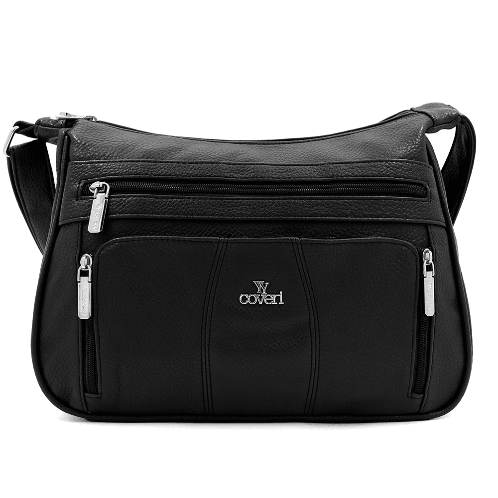 Nagy női válltáska Dalia - fekete