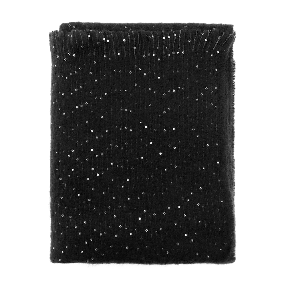 Puha téli sál – fekete