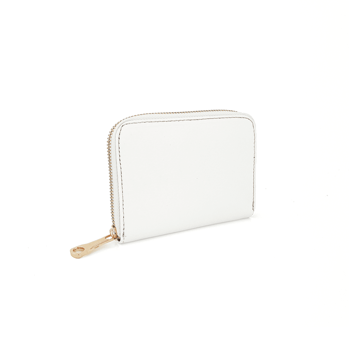 Természetes bőr pénztárca - fehér