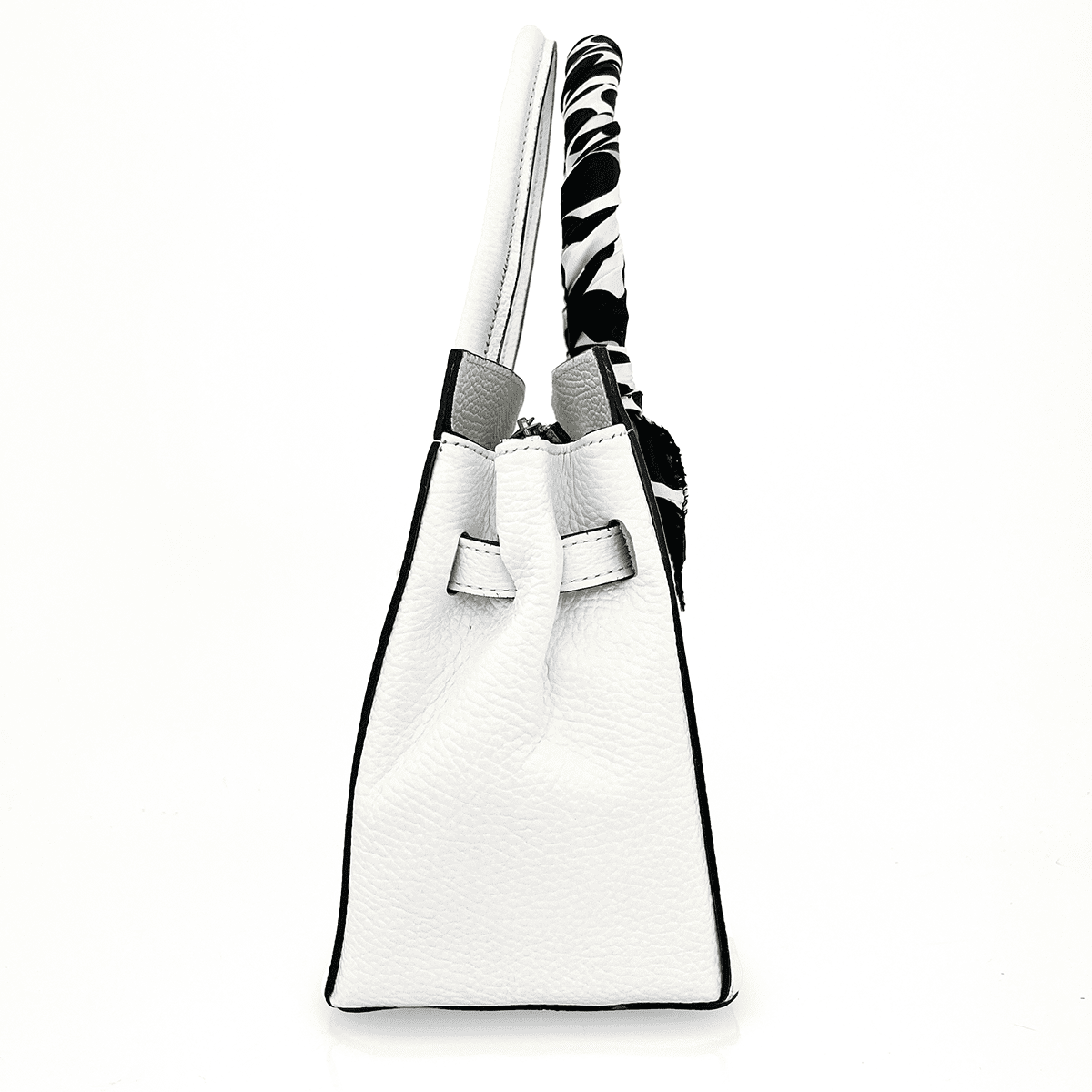 Luxus táska természetes bőrből - fehér