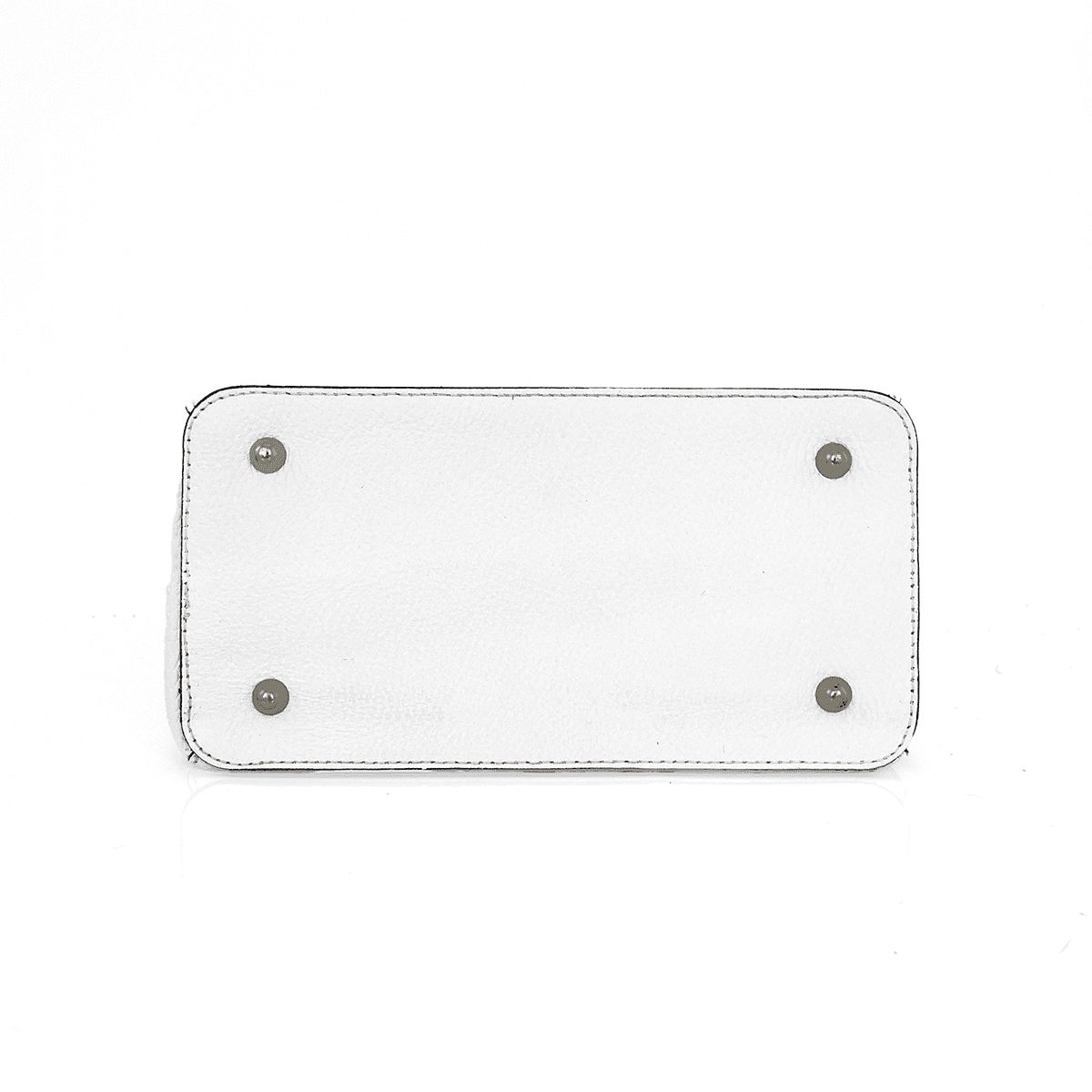 Luxus táska természetes bőrből - fehér