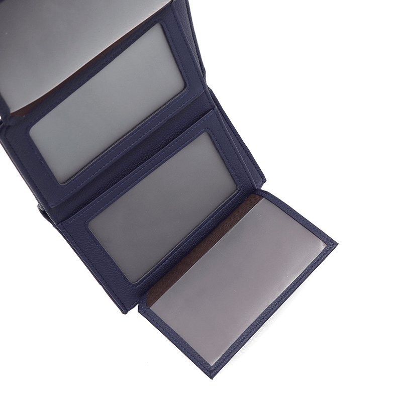 Modern női pénztárca - sötétkék