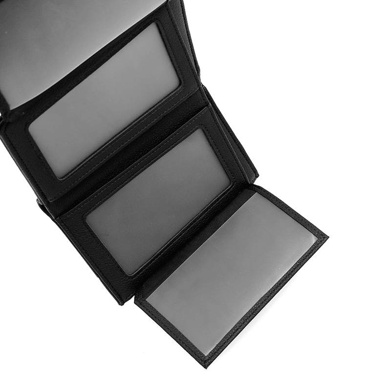 Modern női pénztárca - fekete