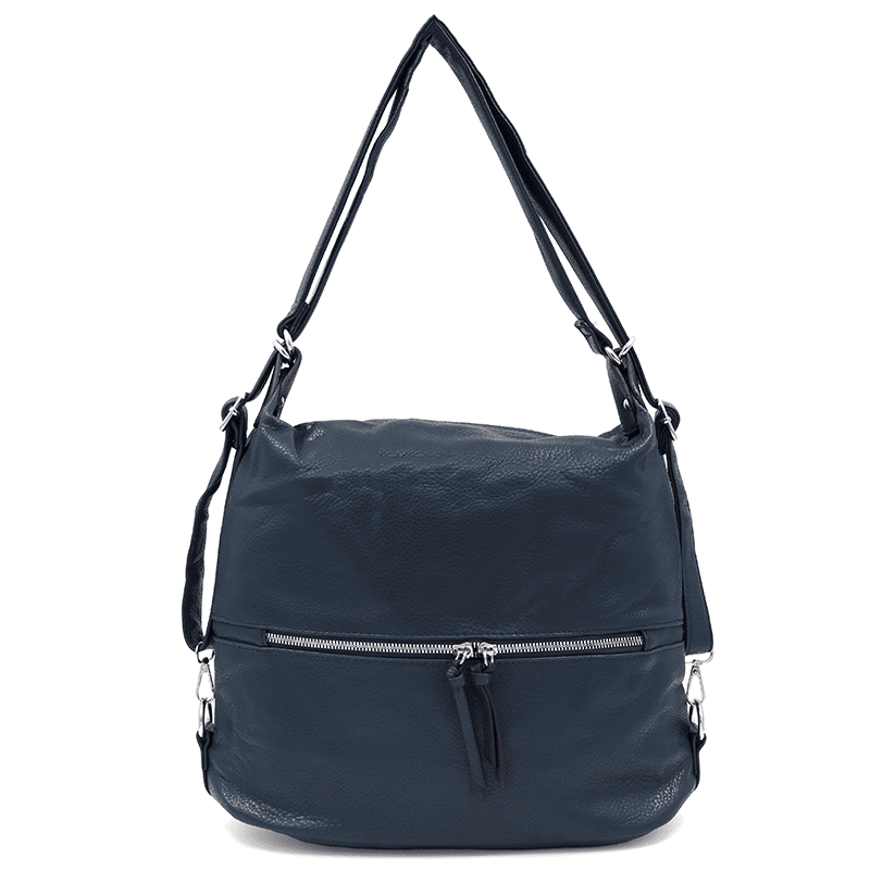 2 az 1-ben - Nagy táska és hátizsák - sötétkék