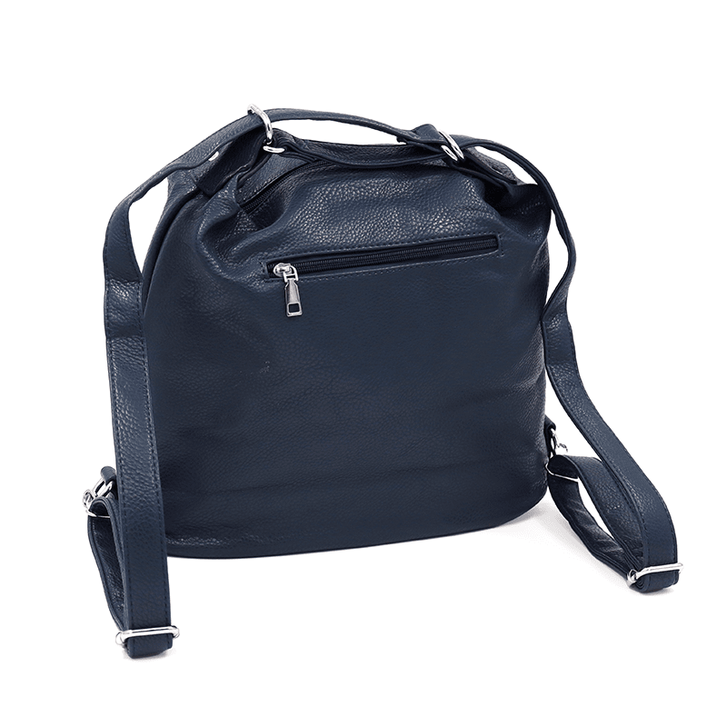 2 az 1-ben - Nagy táska és hátizsák - sötétkék