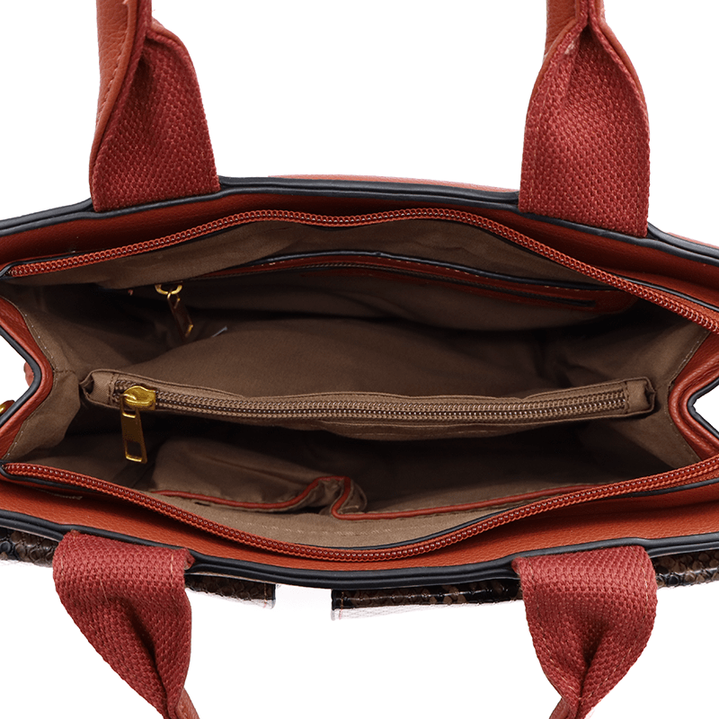 Női táska Sofi - korall mintával