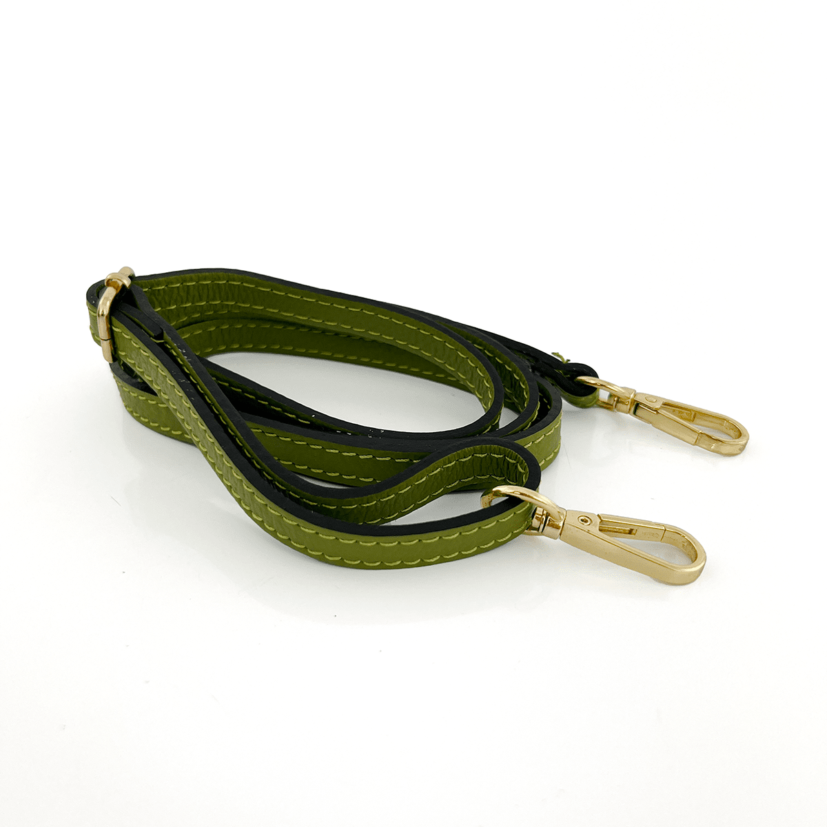 Női válltáska természetes bőrből Antoanella - zöld