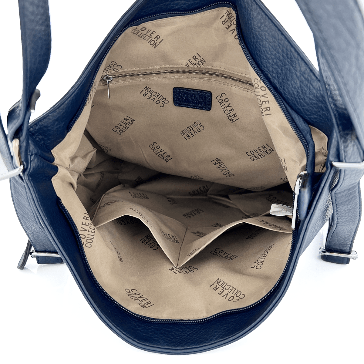 2 az 1-ben - Nagy táska és hátizsák, alkalmas mindennapi használatra - sötétkék