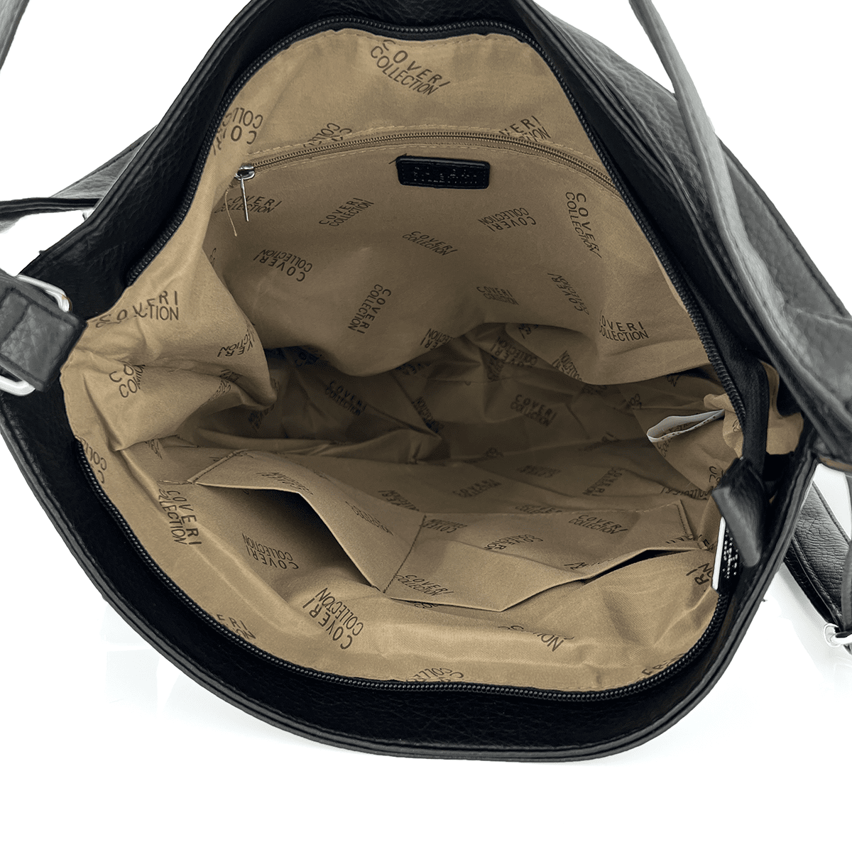 2 az 1-ben – Nagy táska és hátizsák, alkalmas mindennapi használatra – fekete