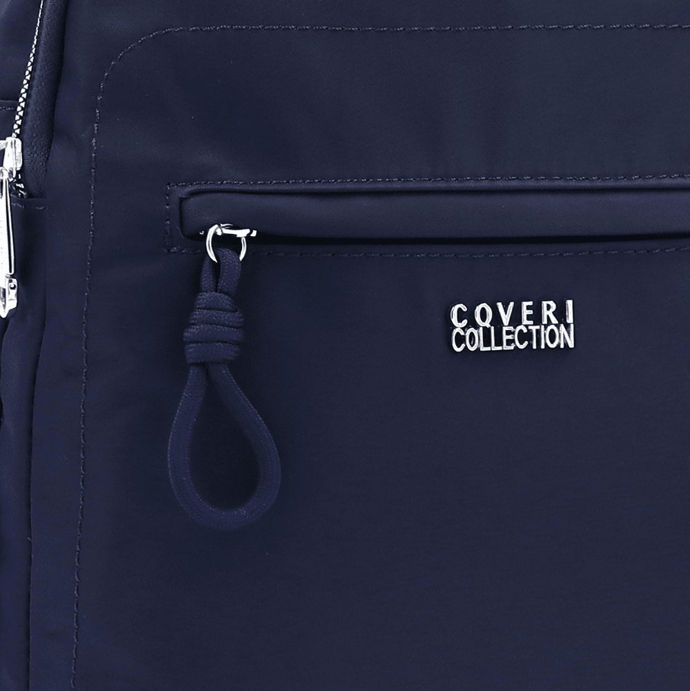 Női hátizsák szövetből - sötétkék