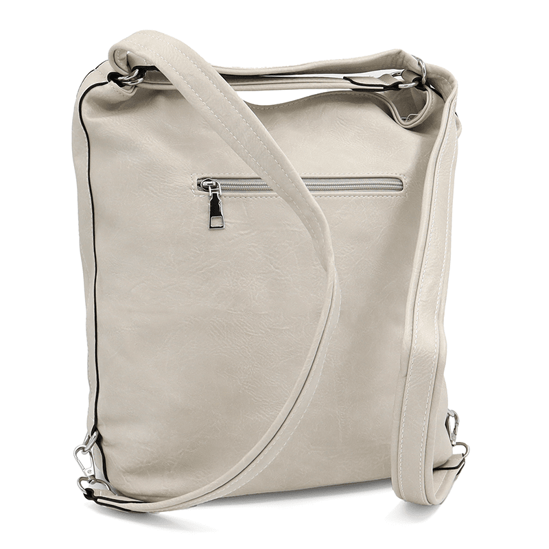 2 az 1-ben - Nagy táska és hátizsák - bézs