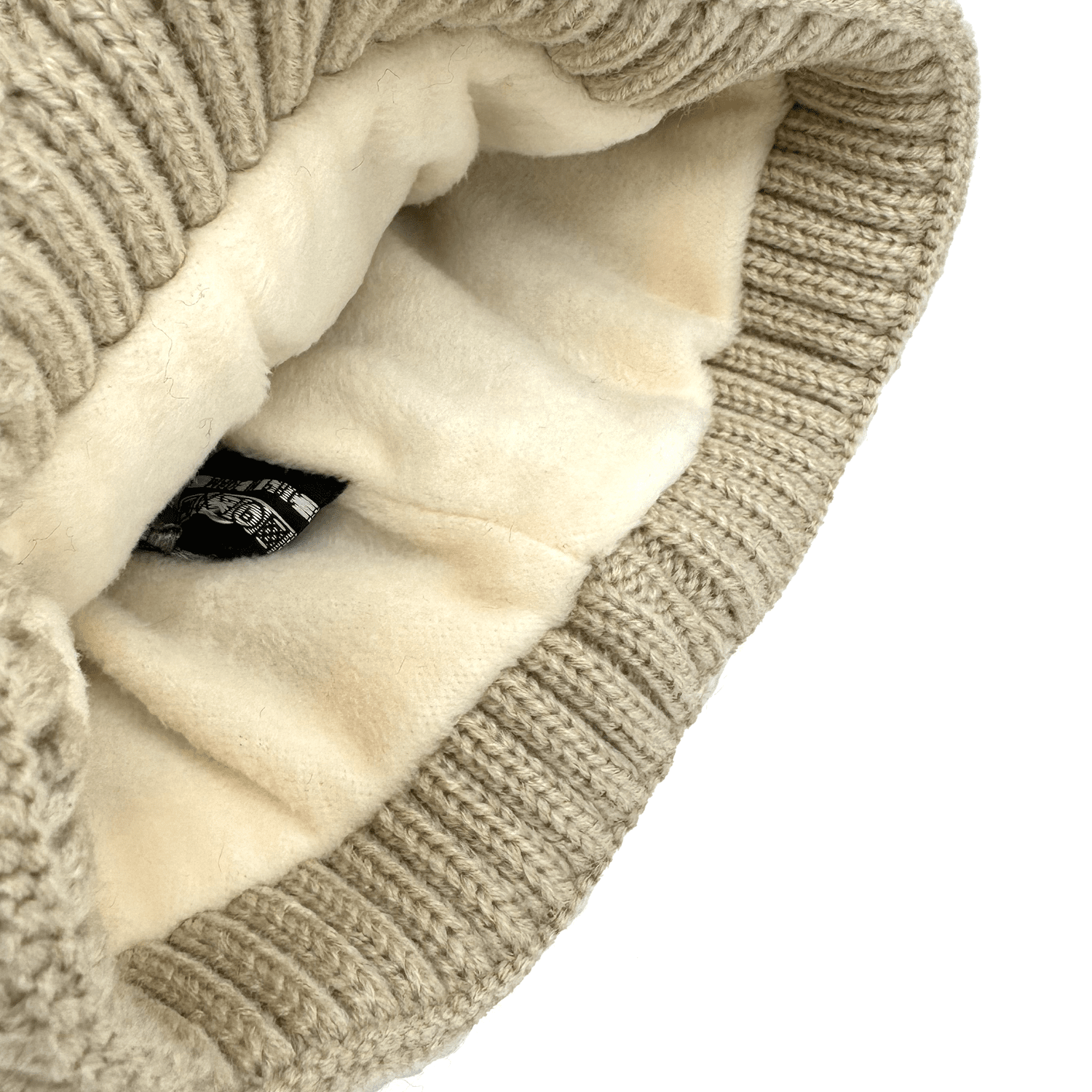 Diana & Co - Színes sapka meleg béléssel - bézs