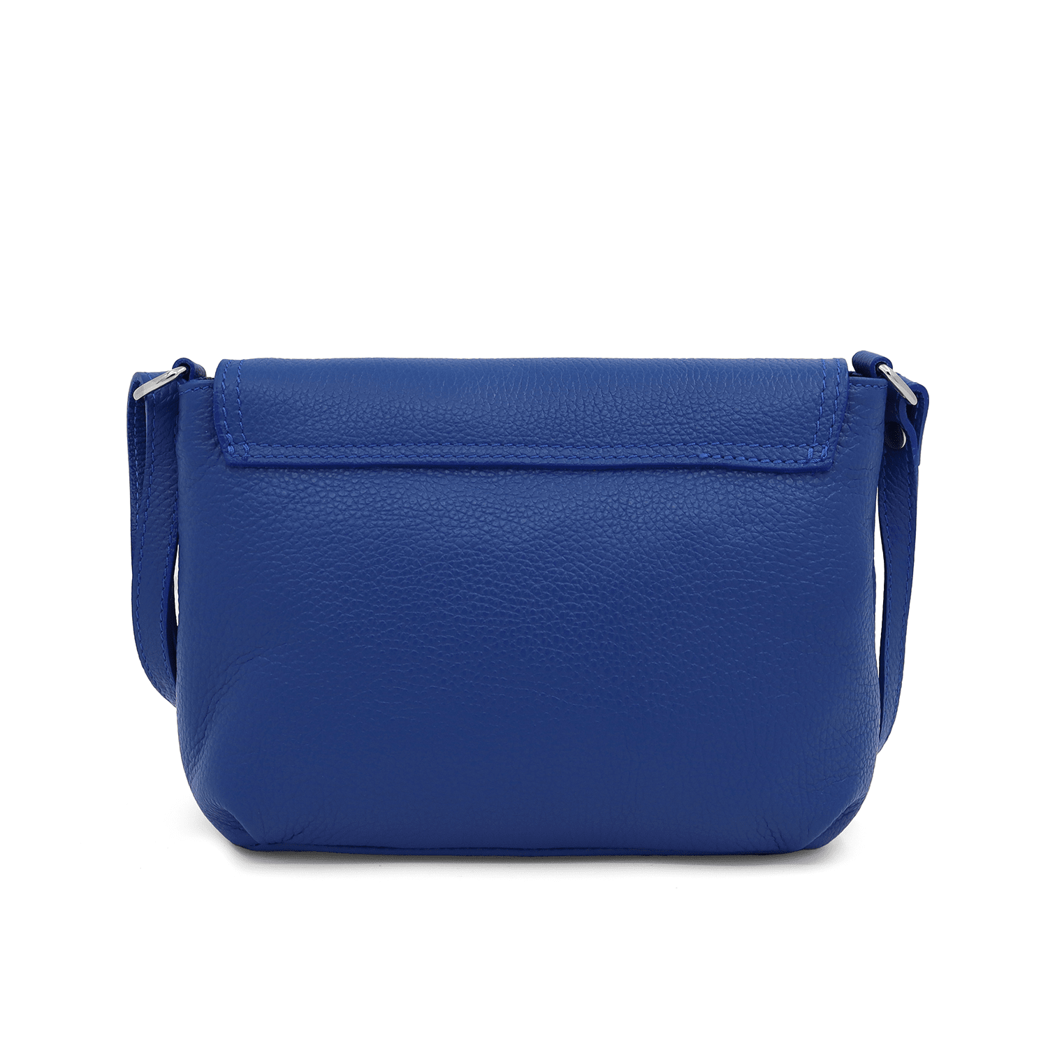 Női válltáska természetes bőrből Eloise - kék