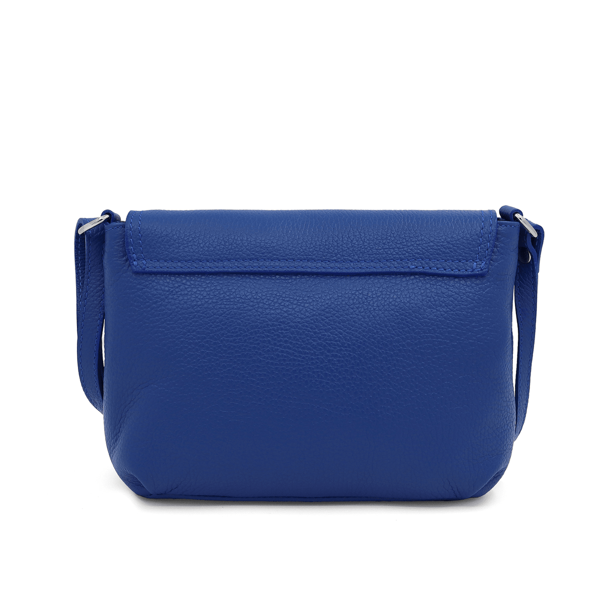 Női válltáska természetes bőrből Eloise - kék