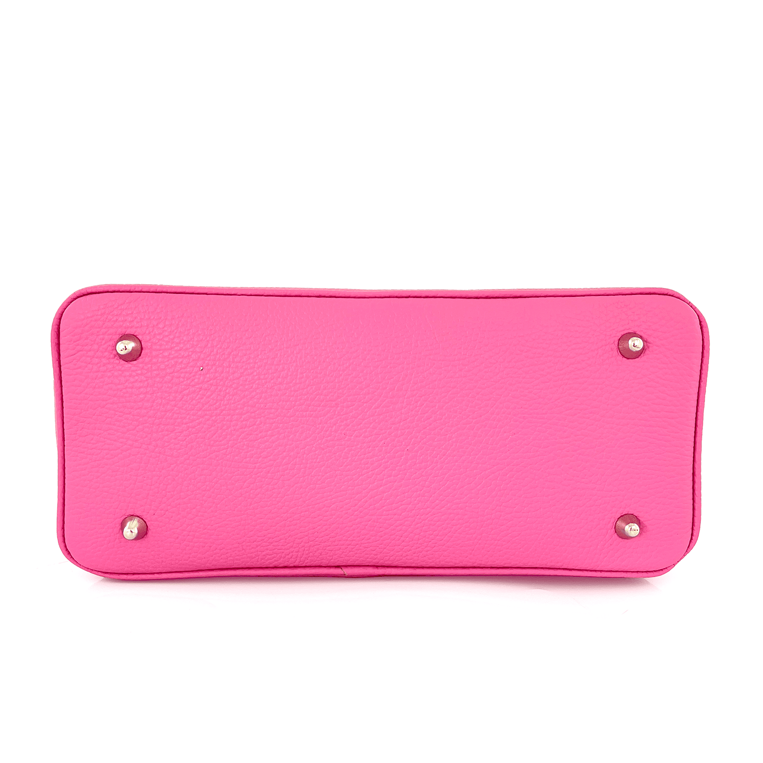 Luxus táska természetes bőrből Vivian - fukszia