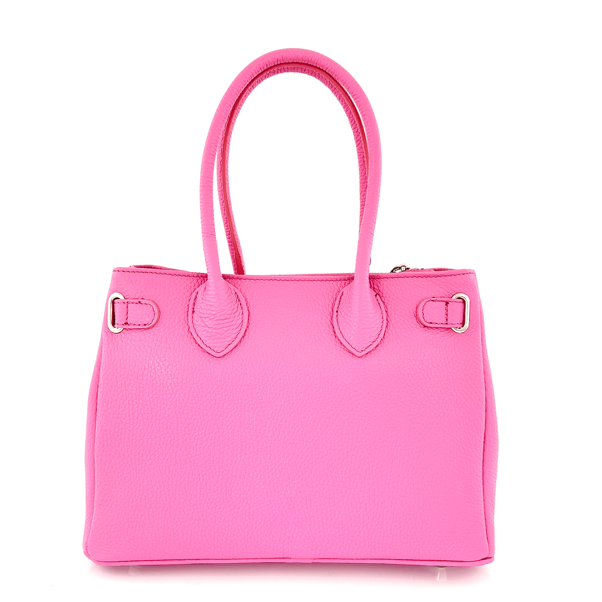 Luxus táska természetes bőrből Vivian - fukszia