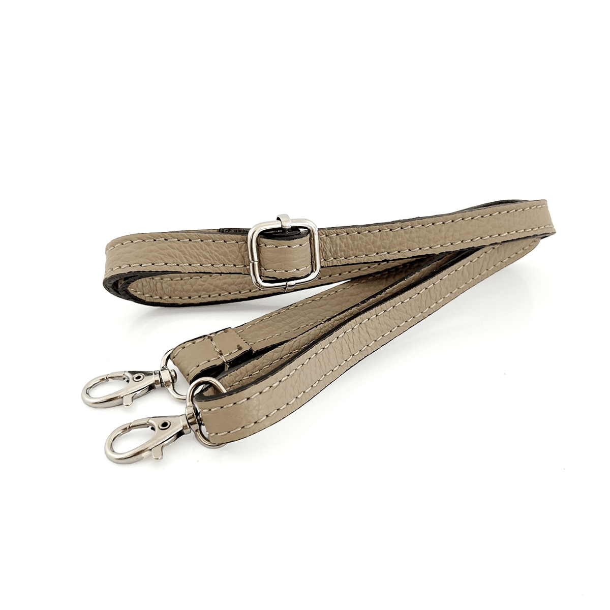 Luxus táska természetes bőrből - világosbarna