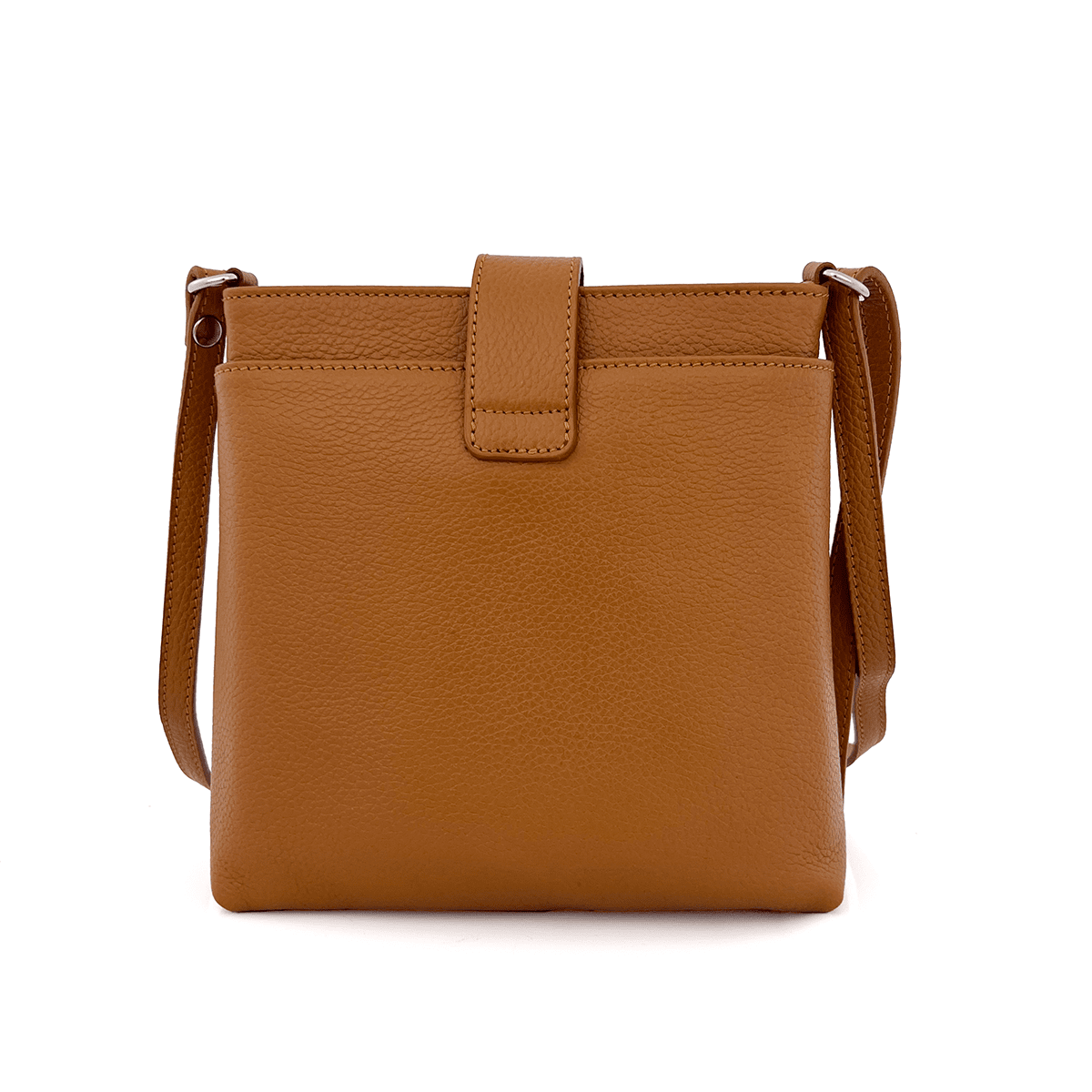 Andria természetes bőr válltáska - cserépbarna