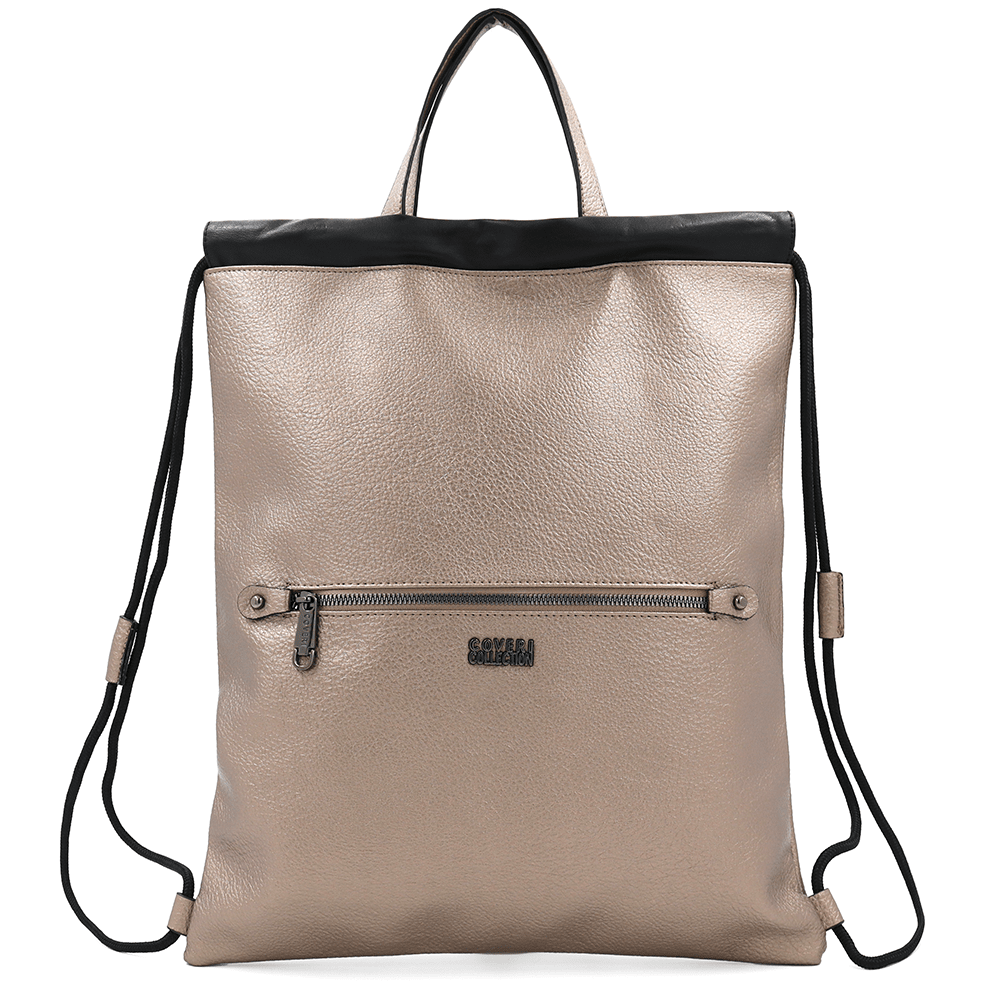 Ökológiai bőr táska - arany