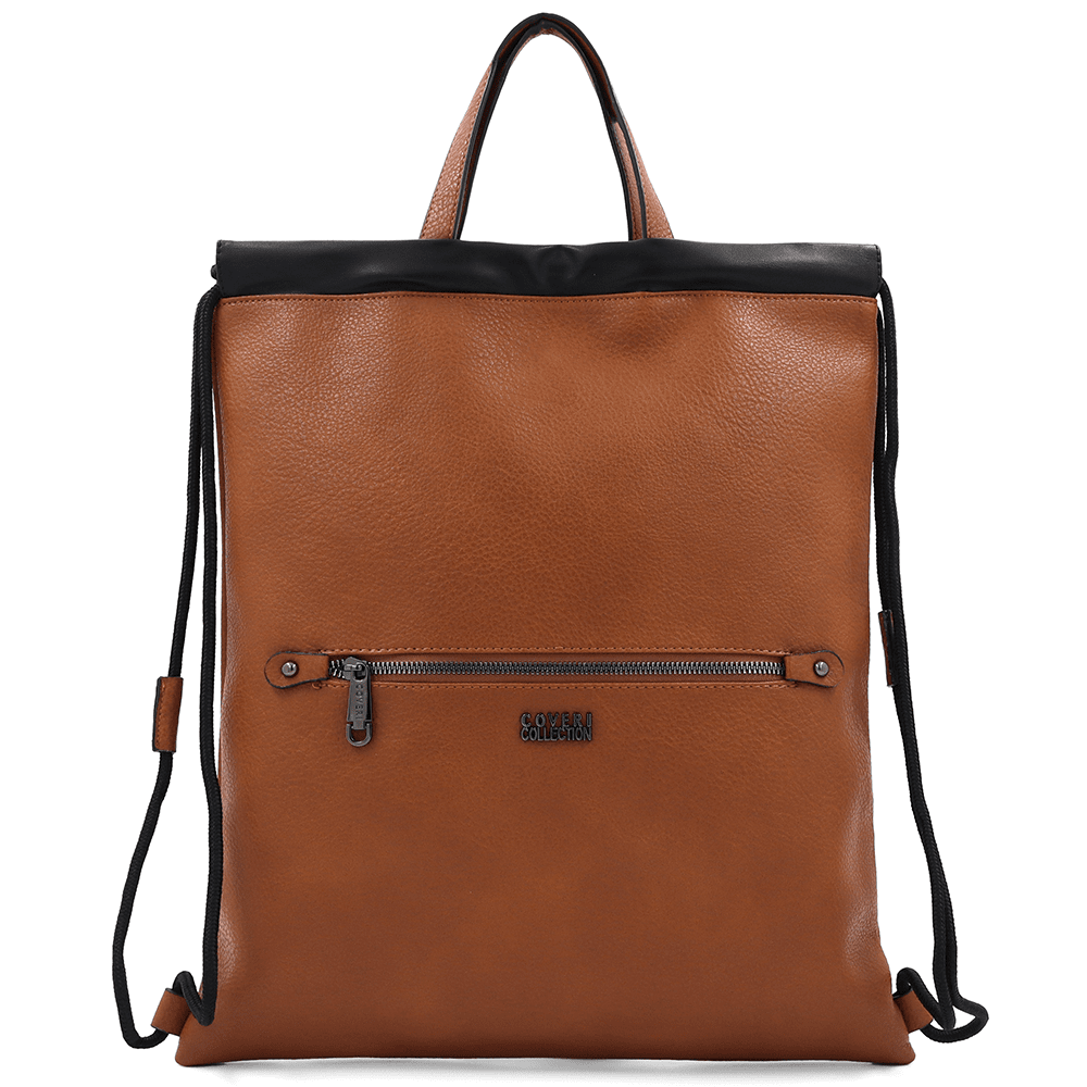 Öko bőr táska - cserépbarna