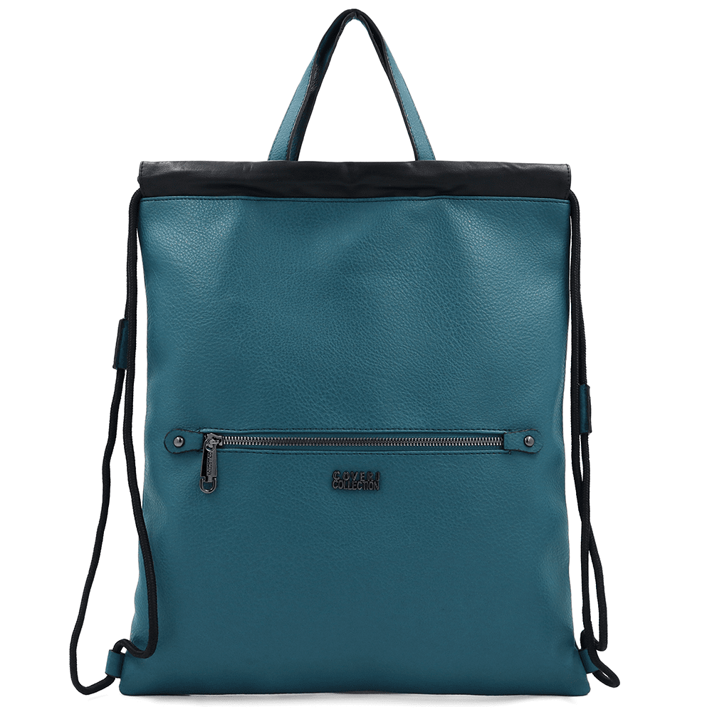 Ökológiai bőr táska - kék