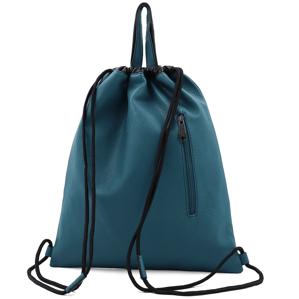 Ökológiai bőr táska - kék