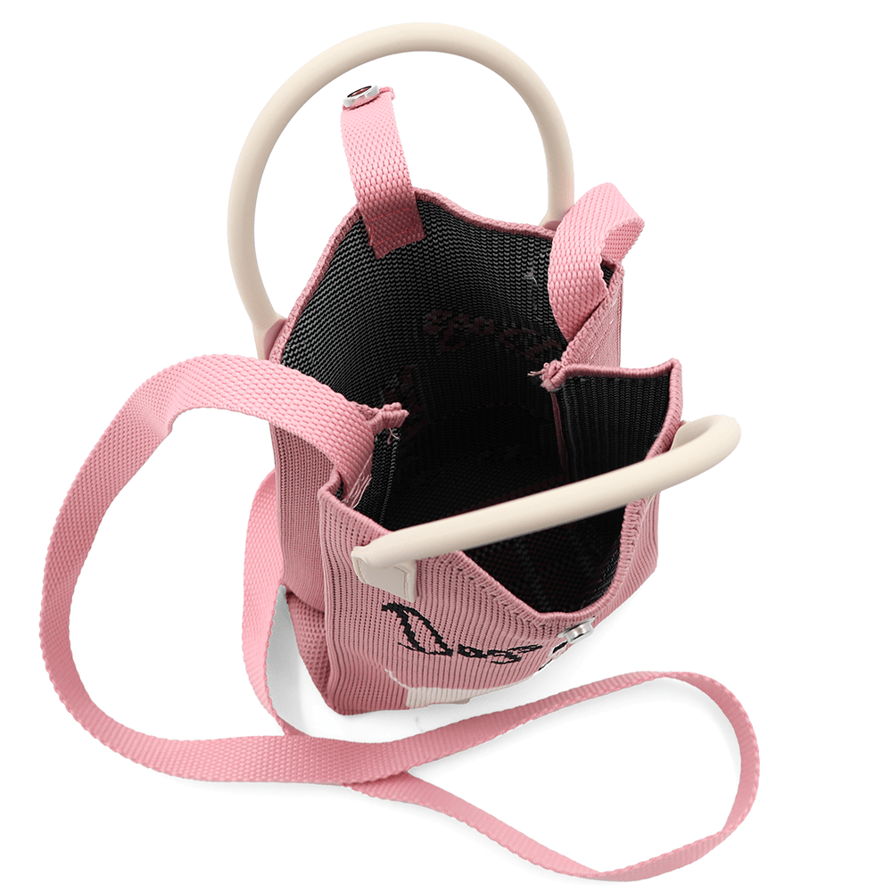 Gyerek válltáska - rózsaszín kutyussal