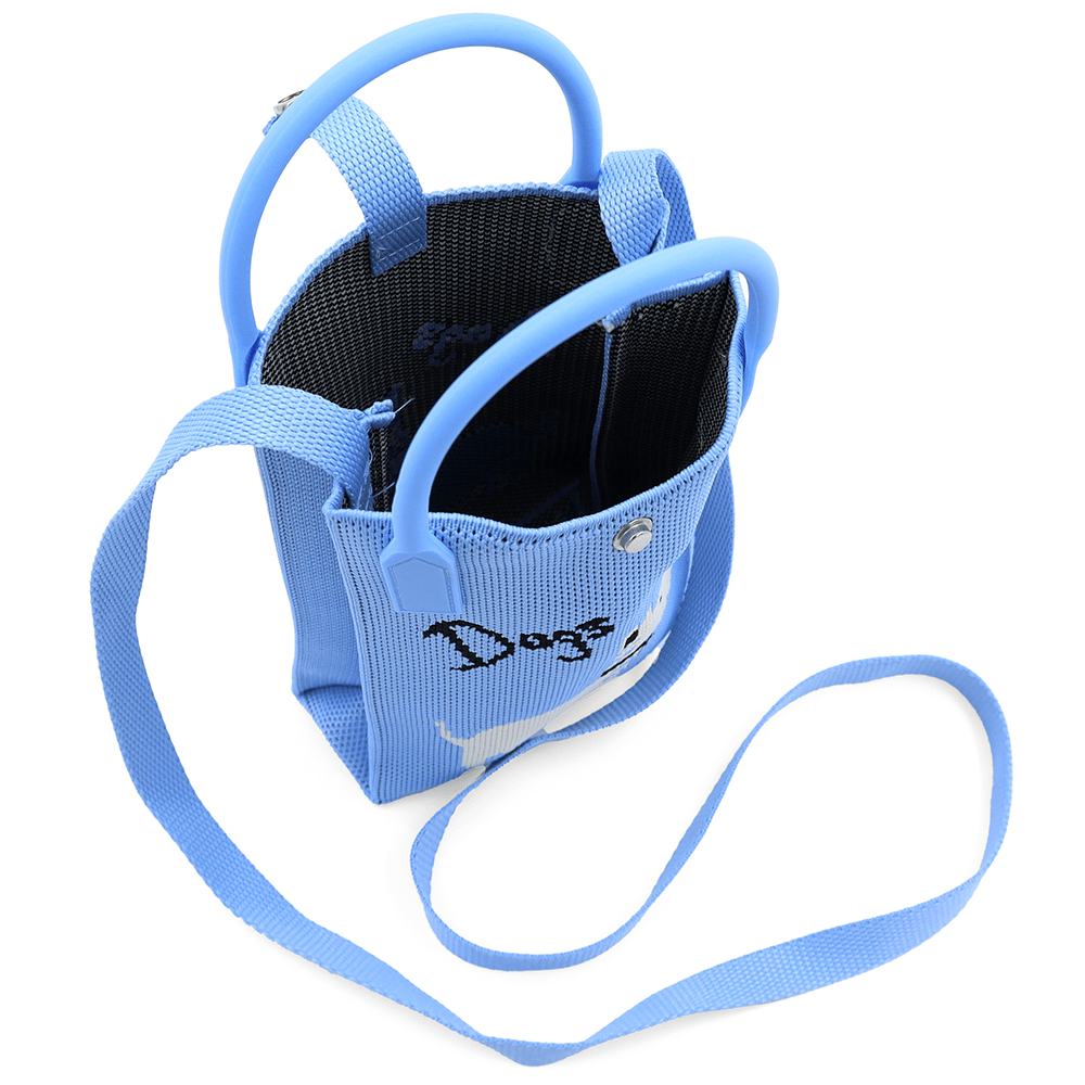 Gyermek válltáska - kék, kutyussal