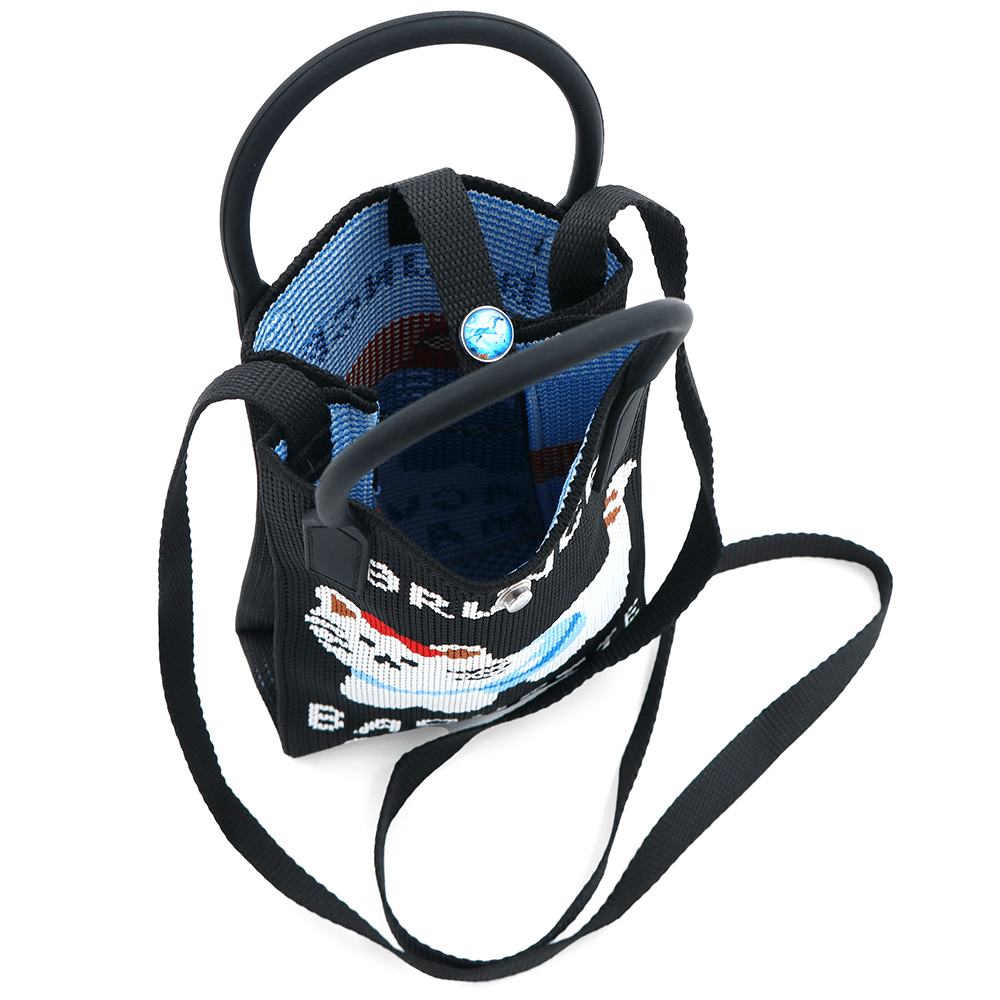 Gyermek válltáska - fekete macskával